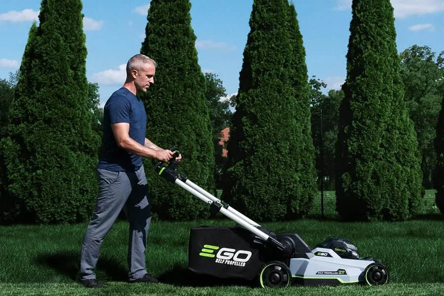 battery cordless lawn mower